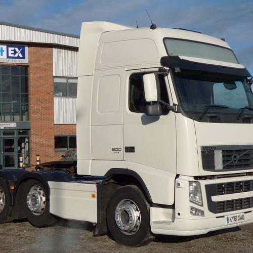 VOLVO FH500 GLOBETROTTER XL 6x2 TRACTOR UNIT 2011 KY61 XAU Fleetex