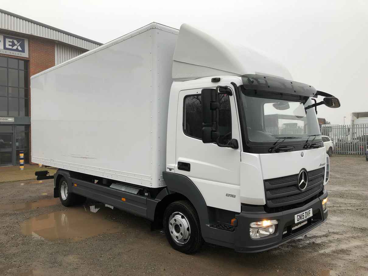 Mercedes Atego Tonne Box Van Gn Dvf Fleetex