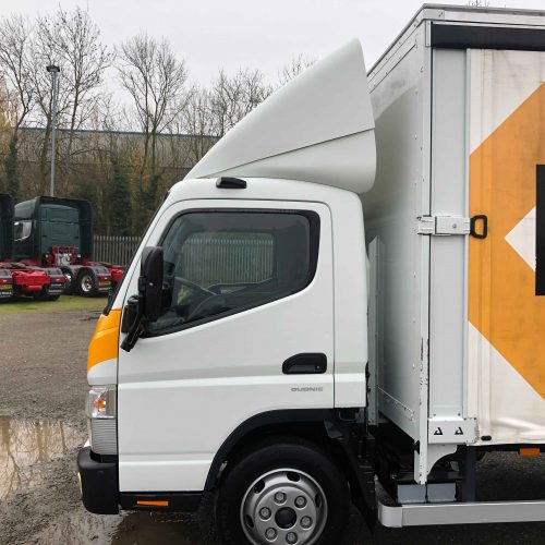 Mitsubishi Fuso Canter C Tonne Curtainsider Wu Hvw