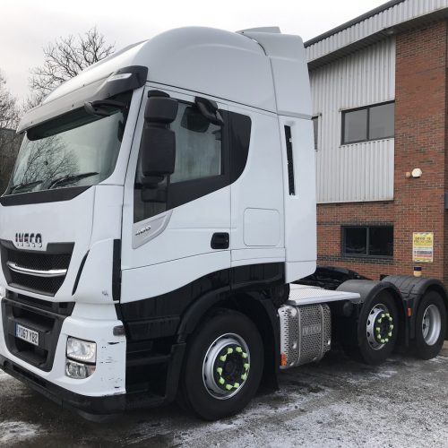 IVECO STRALIS 460 EURO 6 HI WAY 6X2 TRACTOR UNIT 2017 YD67 YBZ Fleetex