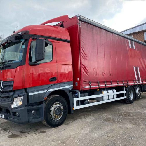 Mercedes Actros Tonne Curtainsider Hd Efe Fleetex