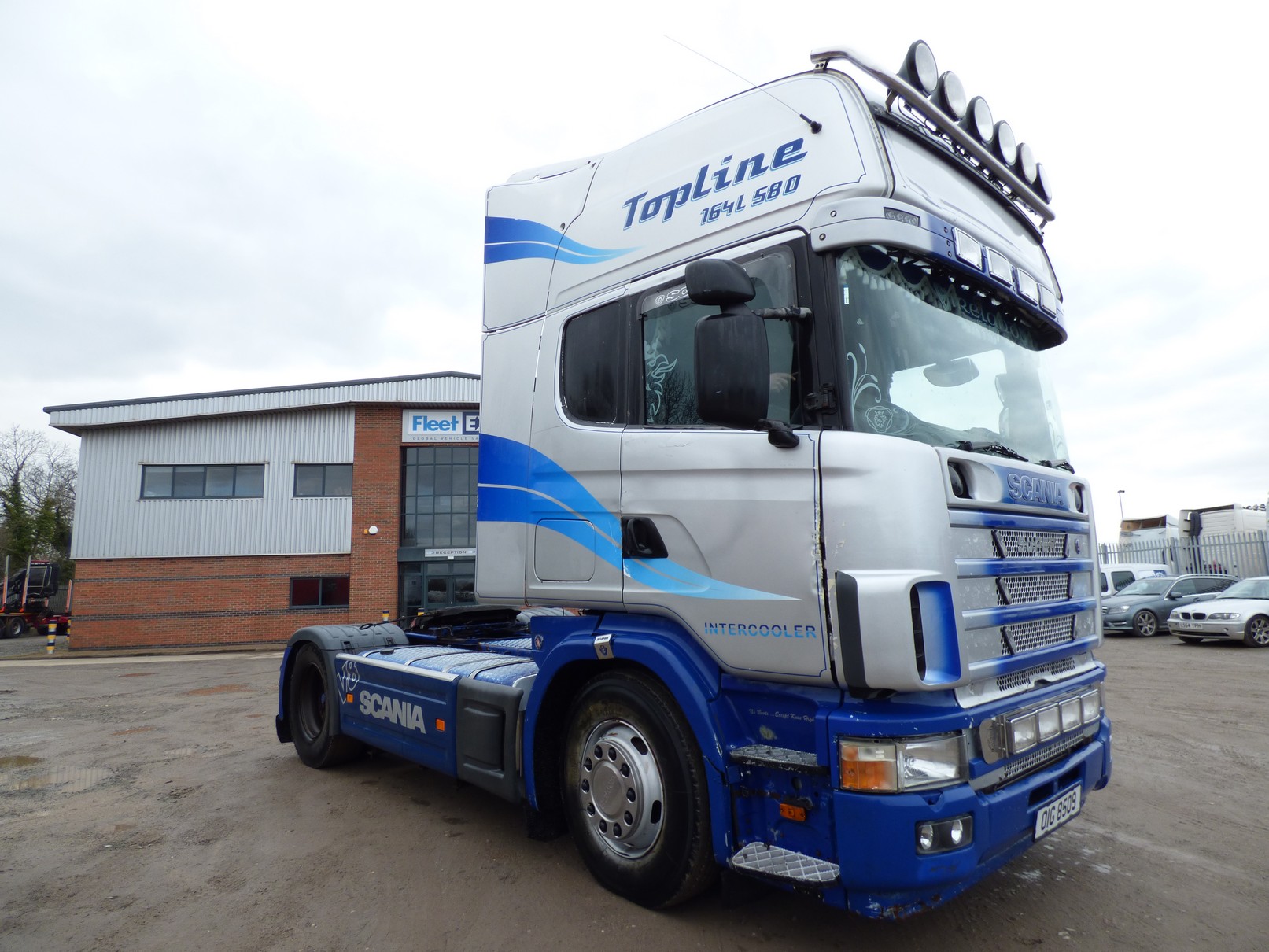 SCANIA R164 580 TOPLINE 4x2 TRACTOR UNIT - 2004 - OIG 8509 - Fleetex