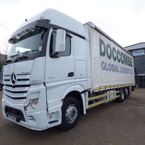 Mercedes Actros 2542 Gigaspace 26-tonne Curtainsider 2015 Hx64 Dwu 