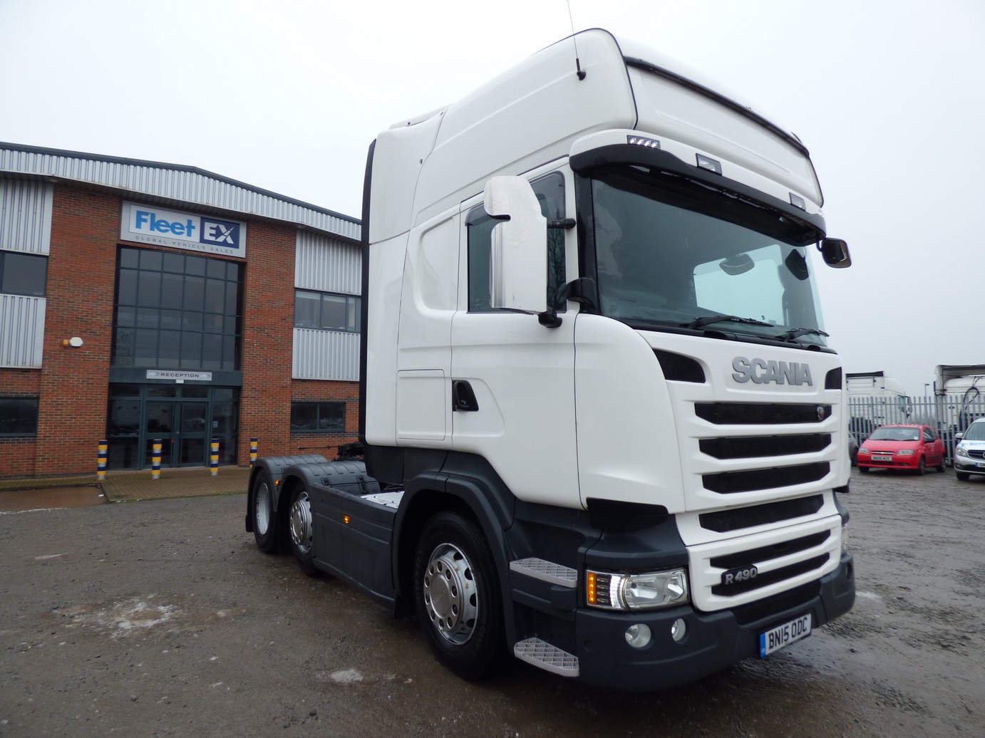 SCANIA R490 *Eu-6* TOPLINE 6x2 TRACTOR UNIT 2015 BN15 ODC - Fleetex