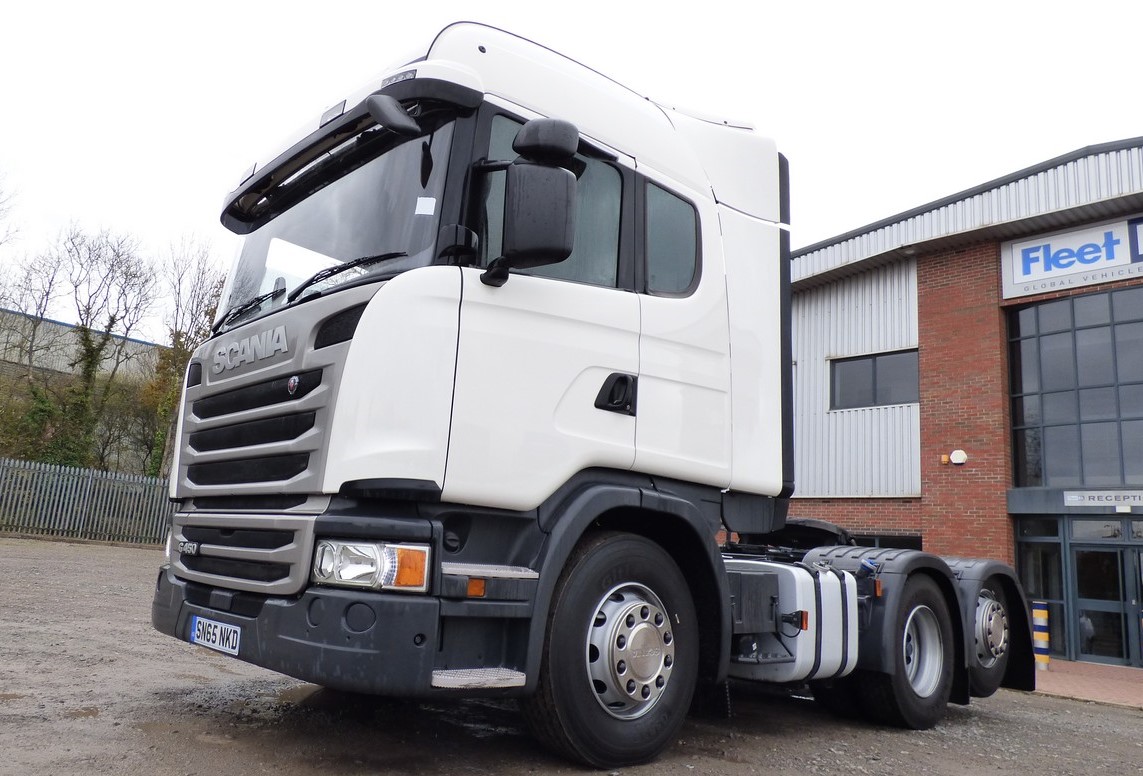 Scania G450 Highline 6x2 Tag-axle Tractor Unit 2015 Sn65 Nkd - Fleetex