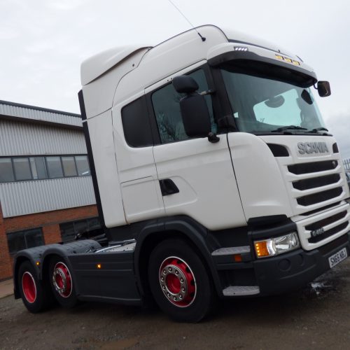 SCANIA G450 (SCR) **EURO 6** HIGHLINE 6x2 TRACTOR UNIT 2015 - SN65 NBJ ...