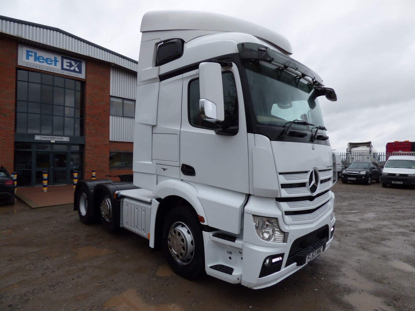 MERCEDES ACTROS 2543 **Eu-6** STREAMSPACE 6x2 TRACTOR UNIT 2014 - FL63 ...