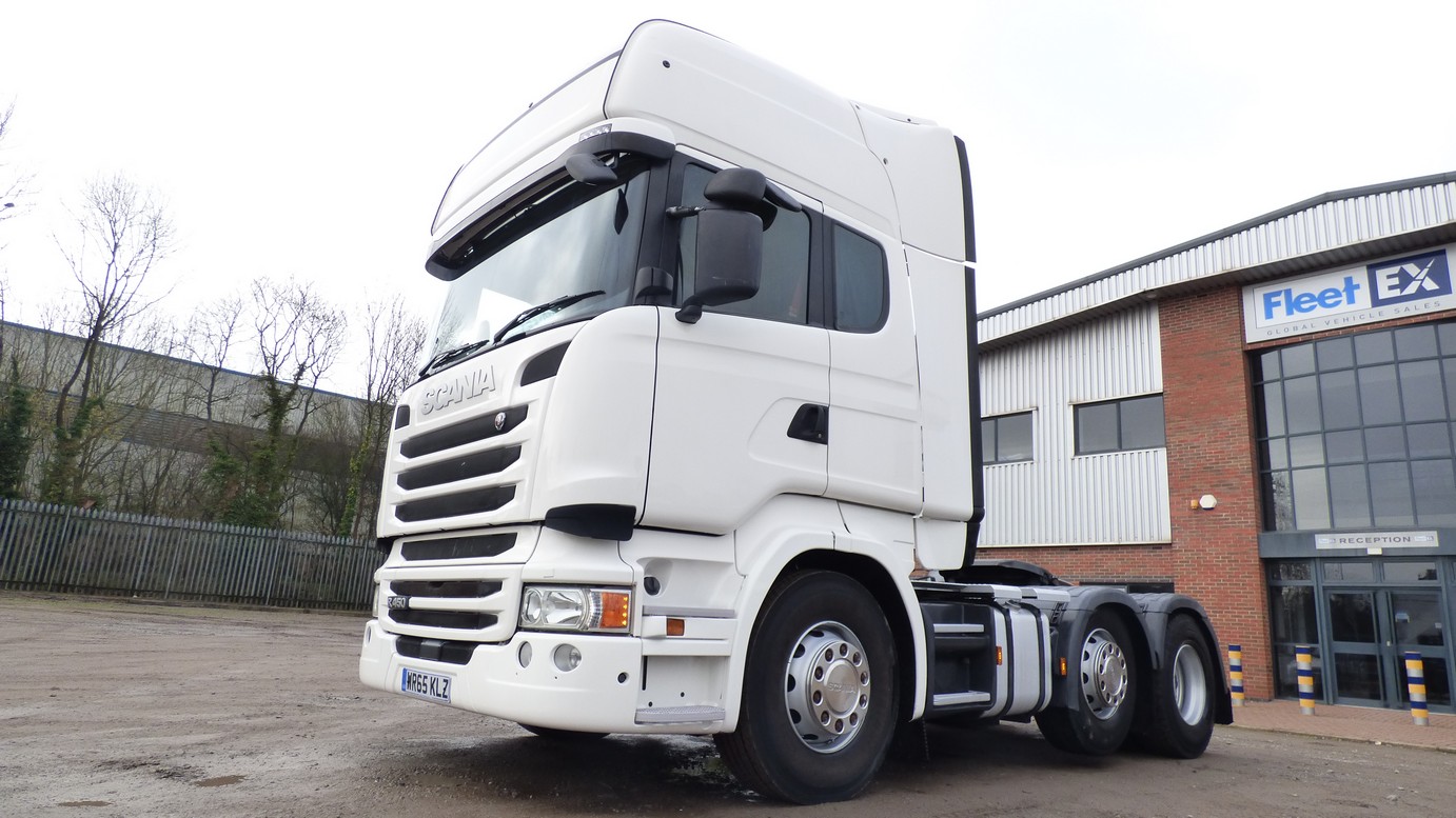 SCANIA R450 *Eu-6* TOPLINE 6x2 TRACTOR UNIT 2015- WR65 KLZ - Fleetex