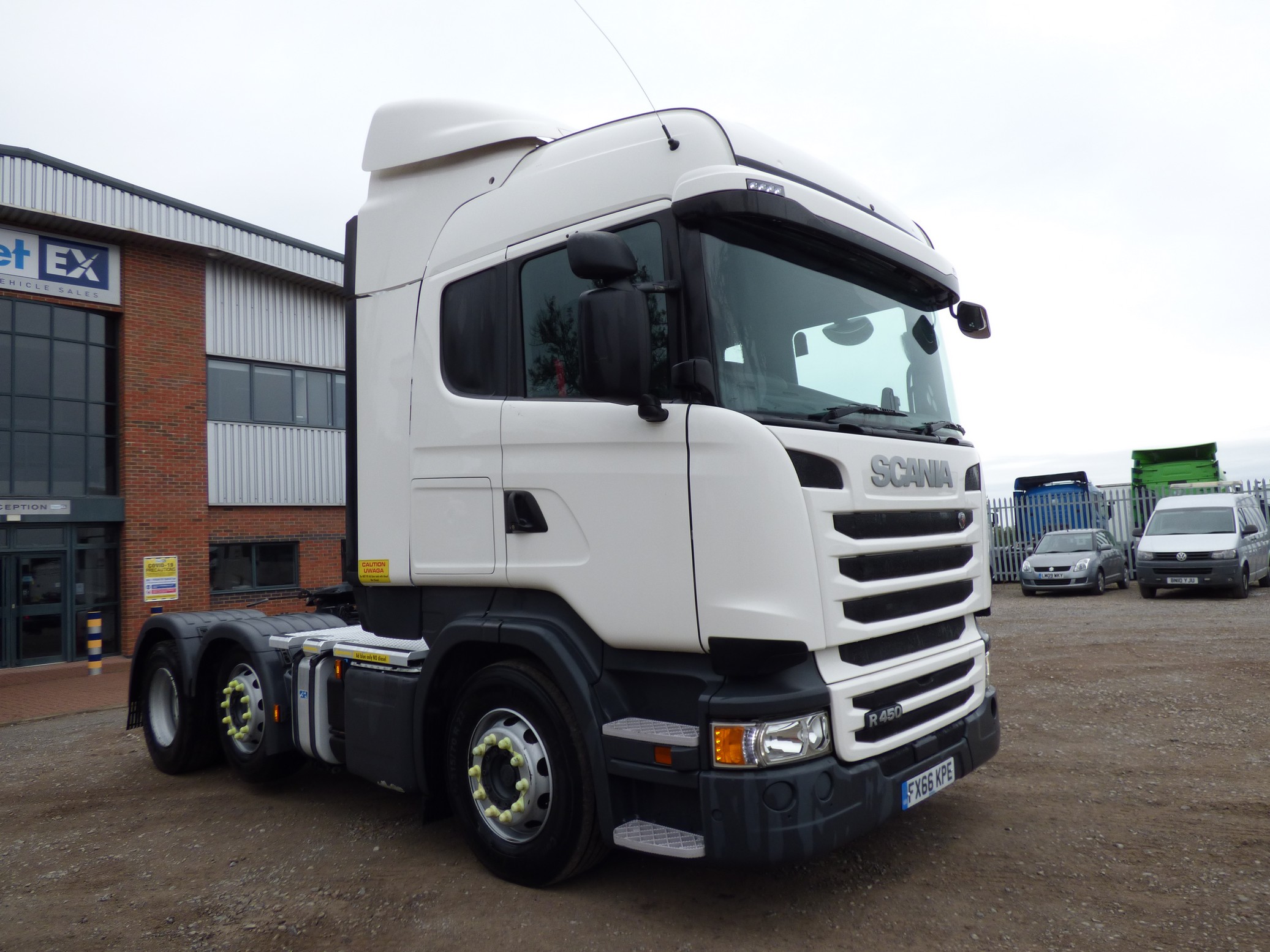 SCANIA R450 EURO 6 HIGHLINE 6X2 TRACTOR UNIT 2016 FX66 KPE - Fleetex