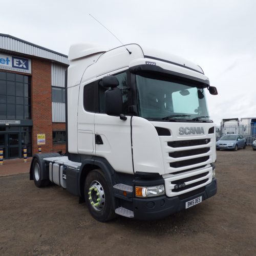 SCANIA G410 (SCR) **EURO 6** HIGHLINE 4x2 TRACTOR UNIT 2015 BN15 OES ...