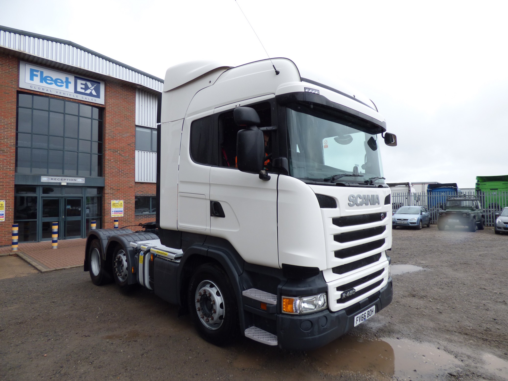 SCANIA R450 EURO 6 HIGHLINE 6X2 TRACTOR UNIT 2016 FV66 BOH - Fleetex