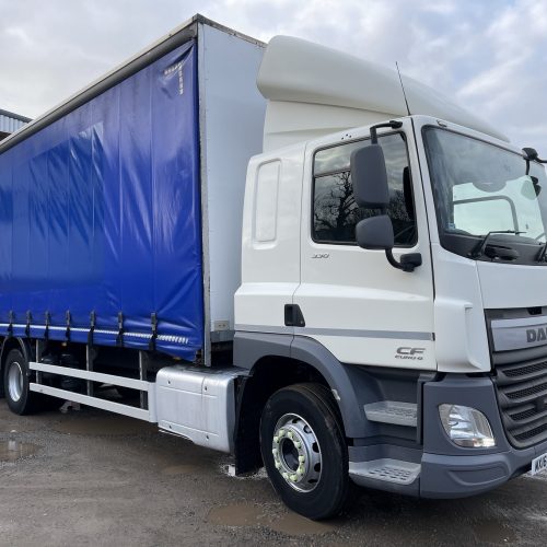 DAF FAR CF330 EU6 26 TONNE CURTAINSIDER 2016 MX16 HHO Fleetex