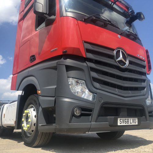 MERCEDES ACTROS 2551 *EURO 6* 6X2 TAG AXLE TRACTOR UNIT 2018 SV68 LVU ...