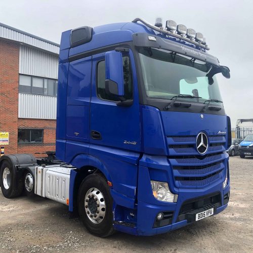 MERCEDES ACTROS 2448 EU6 6X2 TRACTOR UNIT 2015 - BD15 VPA - Fleetex