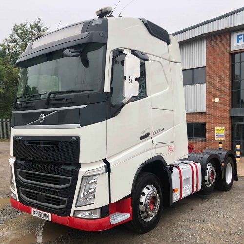 VOLVO FH500 *EURO 6* GLOBETROTTER 6X2 TRACTOR UNIT 2015 KP15 OVN - Fleetex