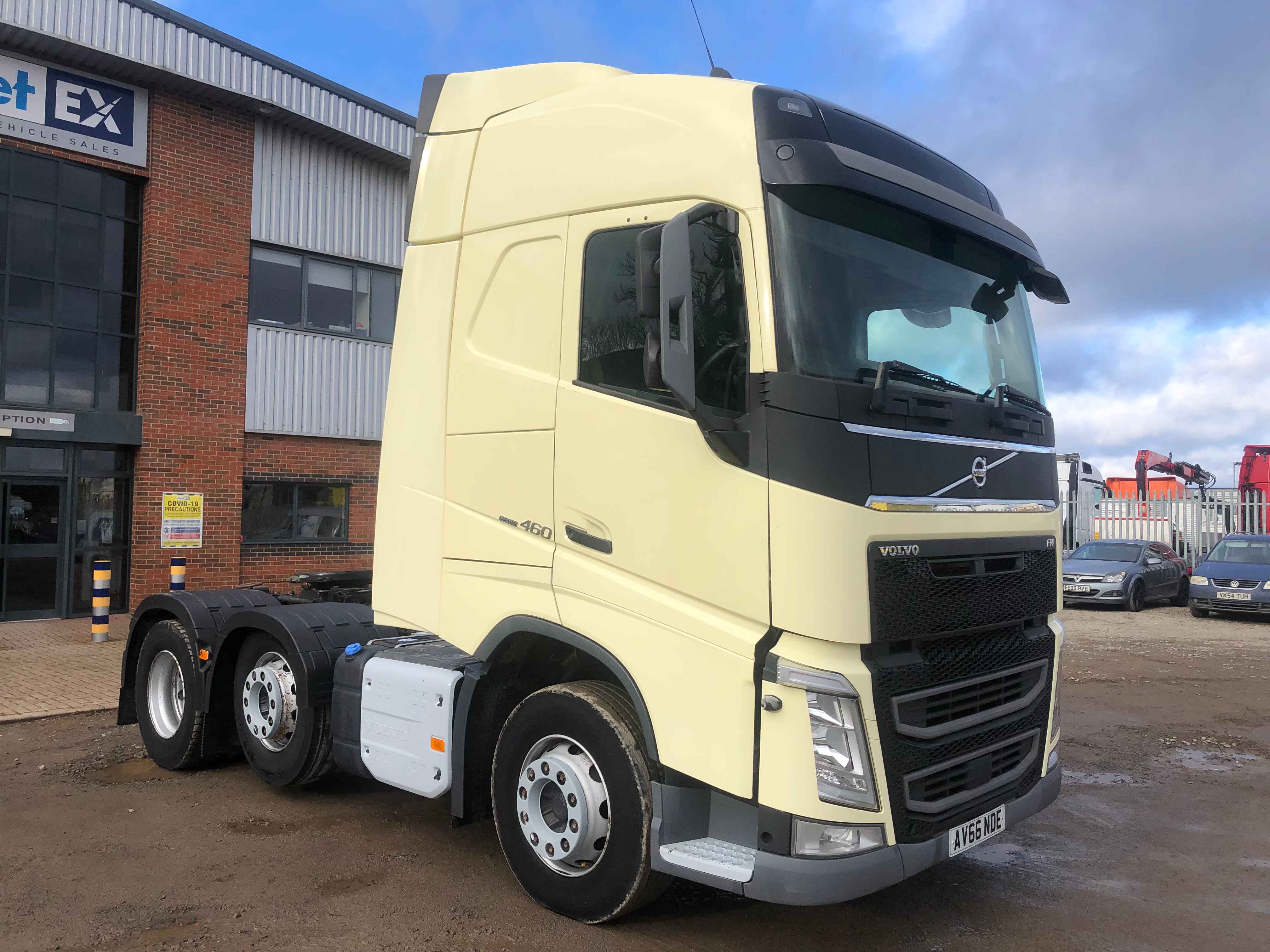 VOLVO FH460 GLOBETROTTER *EURO 6* 6X2 TRACTOR UNIT 2016 - AV66 NDE ...