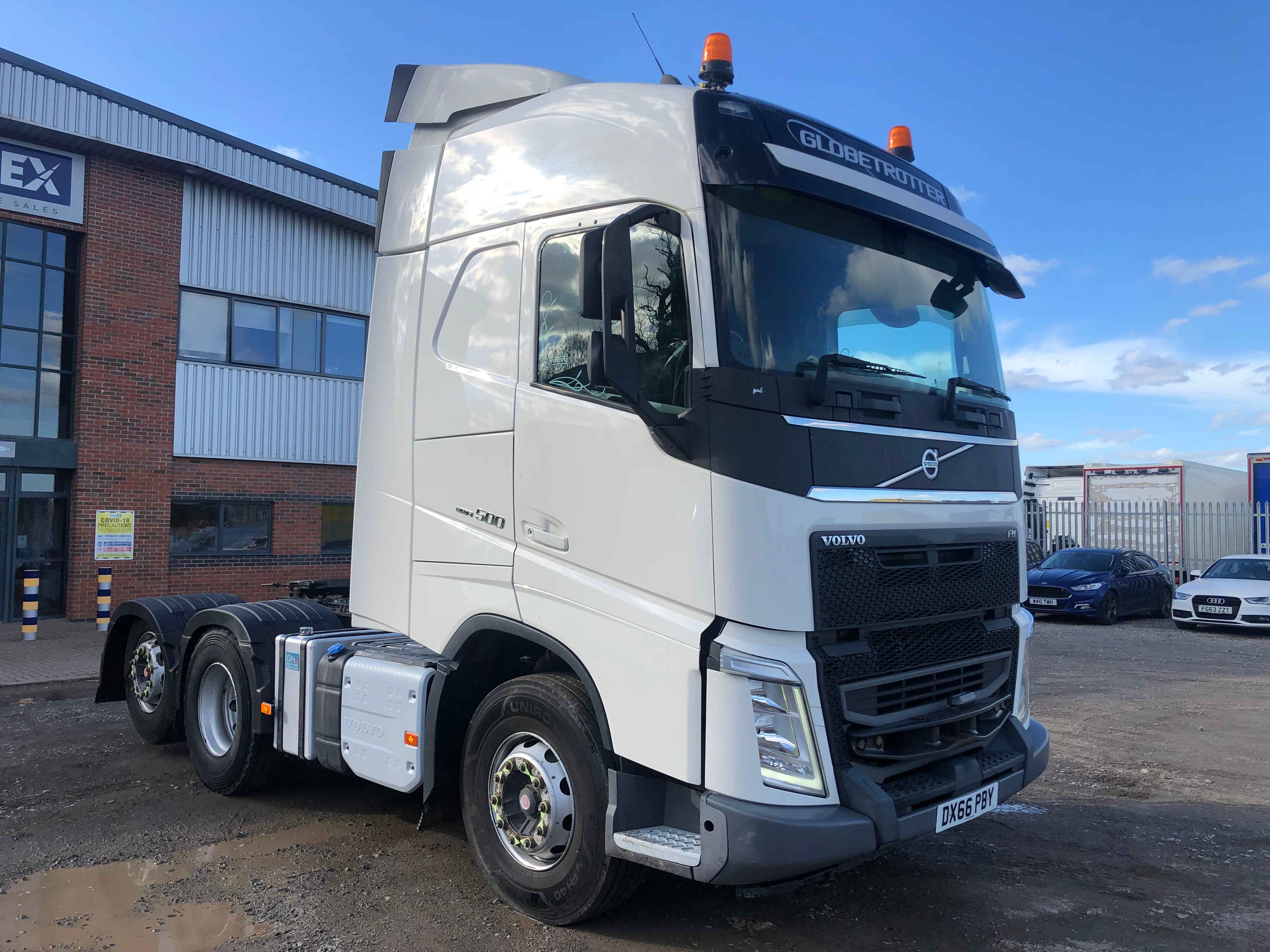 VOLVO FH4 500 GLOBETROTTER *EURO 6* 6X2 TAG AXLE TRACTOR UNIT 2016 ...