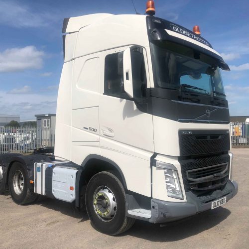 VOLVO FH4 500 GLOBETROTTER *EURO 6* 6X2 TAG AXLE TRACTOR UNIT 2017 ...