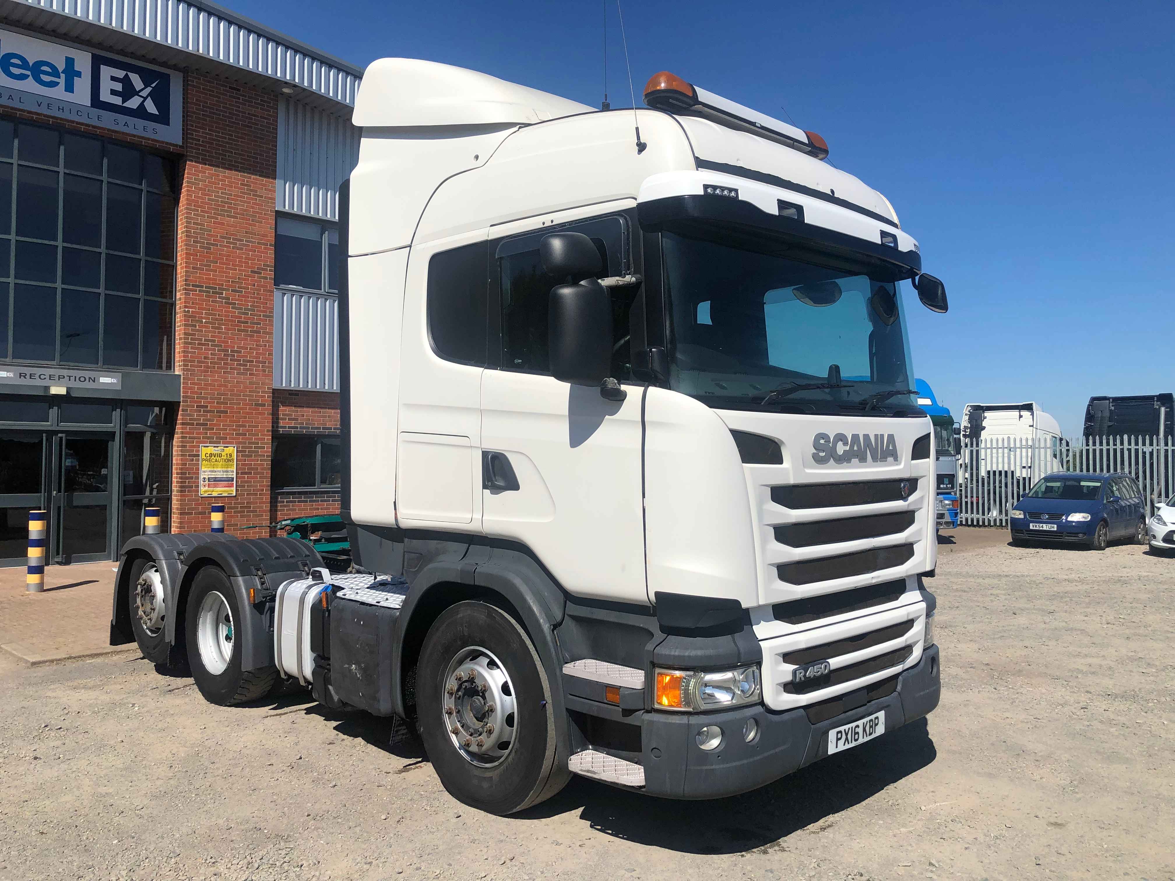 SCANIA R450 *EURO 6* HIGHLINE 6X2 TAG AXLE TRACTOR UNIT 2016 - PX16 KBP ...