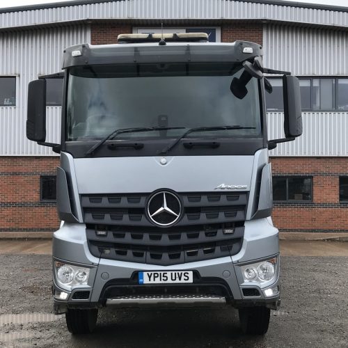 MERCEDES AROCS 3240 *EURO 6* 8X4 STEEL TIPPER 2015 - YP15 UVS - Fleetex