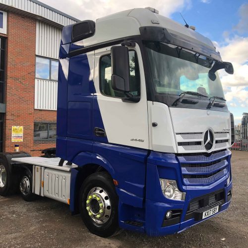 MERCEDES ACTROS 2445 *EURO 6* 6X2 TRACTOR UNIT 2017 - KX17 SBY - Fleetex