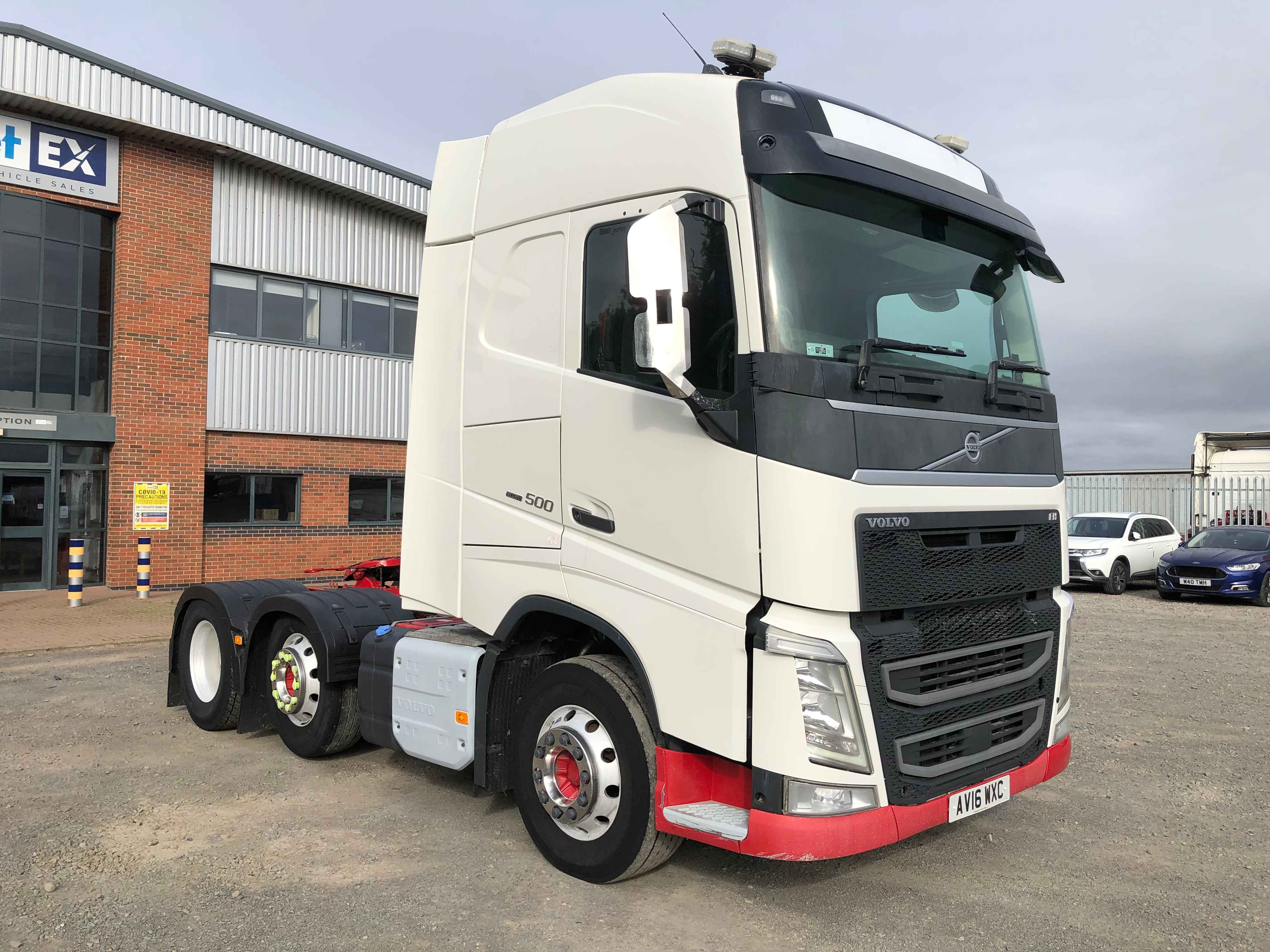 VOLVO FH500 *EURO 6* GLOBETROTTER 6X2 TRACTOR UNIT 2016 - AV16 WXC ...