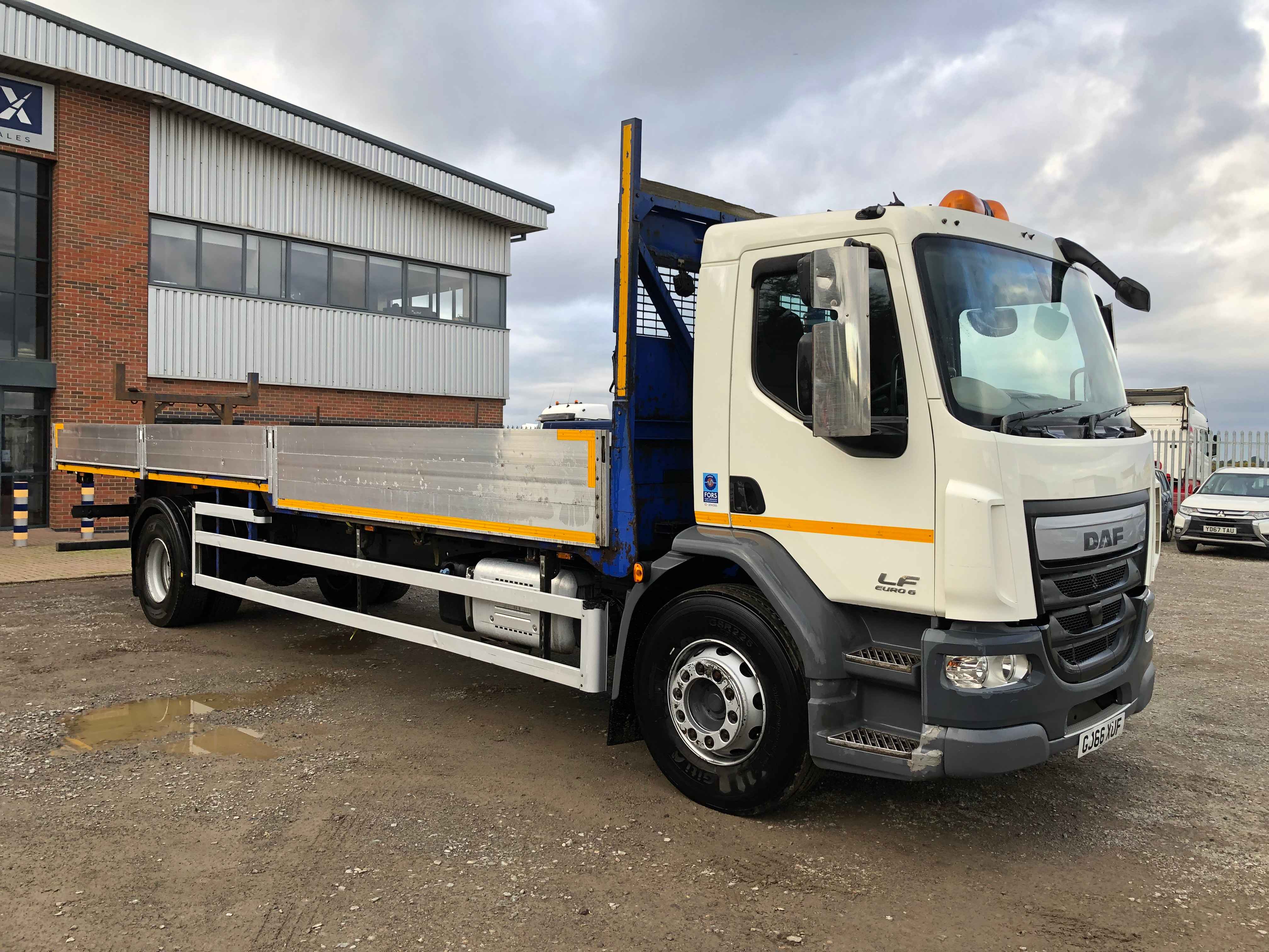 Daf Lf Tonne Euro Steel Carrier Dropside Gj Xuf Fleetex