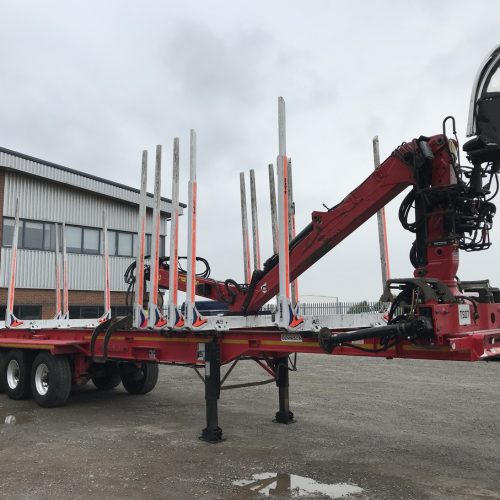 Dennison 42ft Timber Crane Trailer C434214