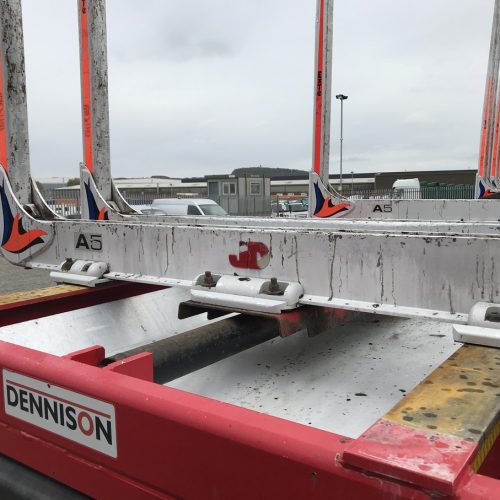 Dennison 42ft Timber Crane Trailer C434214 Trailer Bed