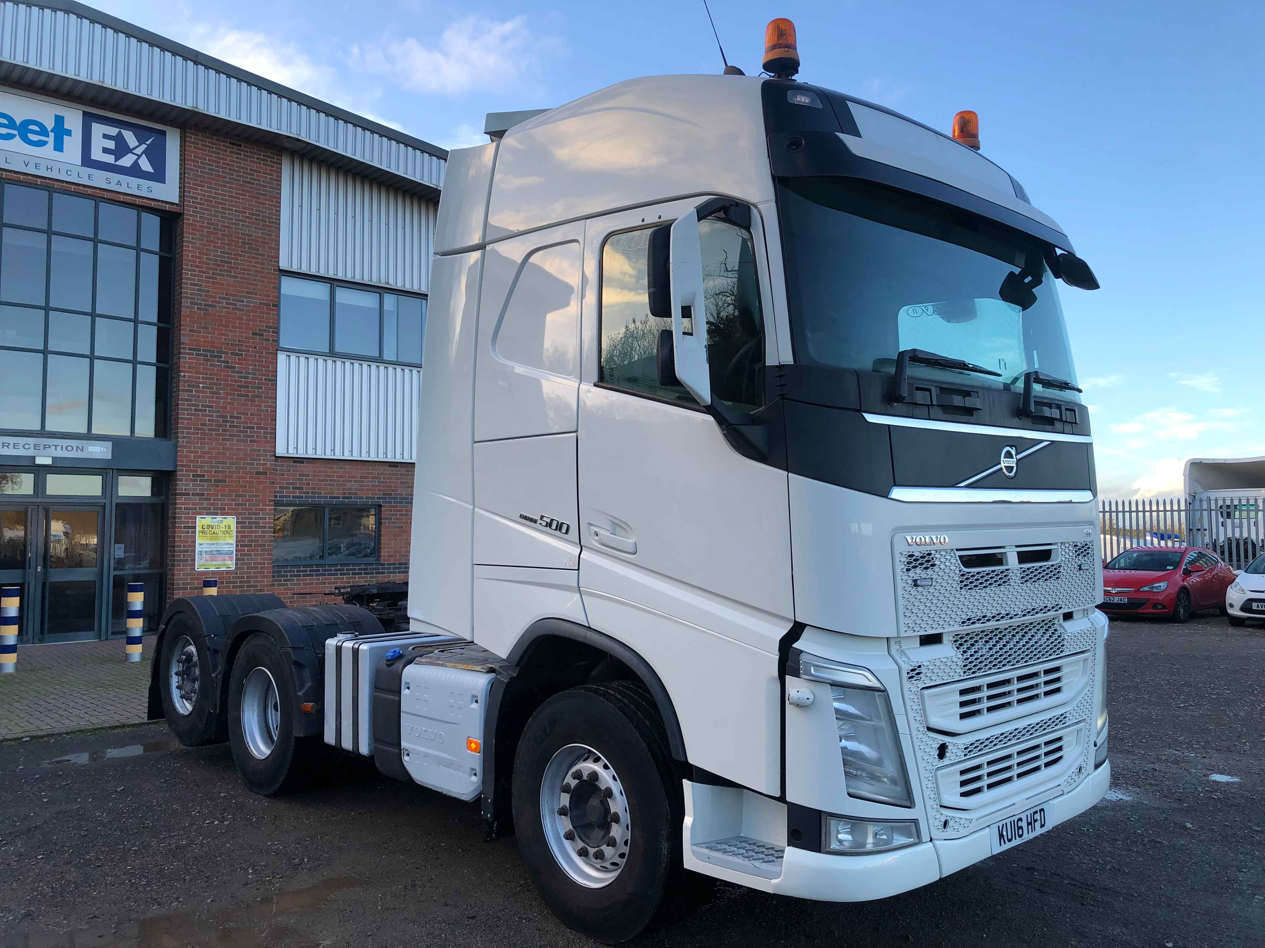 VOLVO FH4 500 GLOBETROTTER *EURO 6* 6X2 TAG AXLE TRACTOR UNIT 2016