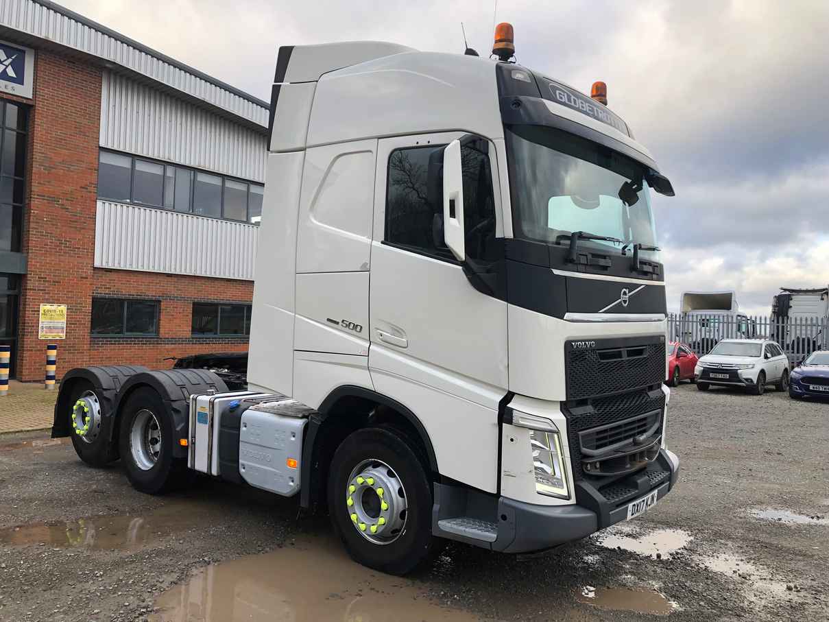 VOLVO FH4 500 GLOBETROTTER *EURO 6* 6X2 TAG AXLE TRACTOR UNIT 2017 ...