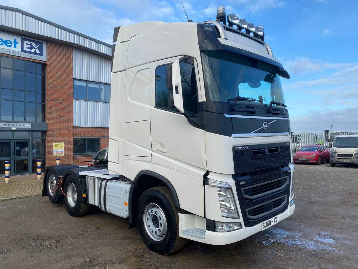 VOLVO FH4 500 GLOBETROTTER EURO 6 6X2 TAG AXLE TRACTOR UNIT 2018