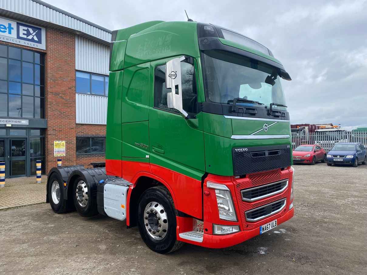 VOLVO FH500 *EURO 6* GLOBETROTTER 6X2 TRACTOR UNIT 2017 - WA67 ULB ...