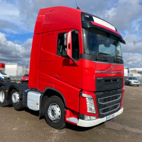 VOLVO FH500 GLOBETROTTER XL 6X2 TRACTOR UNIT 2017 AV17 UXG - Fleetex