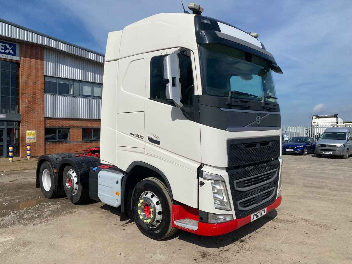 VOLVO FH500 *EURO 6* GLOBETROTTER 6X2 TRACTOR UNIT 2017 - AY67 NTA ...