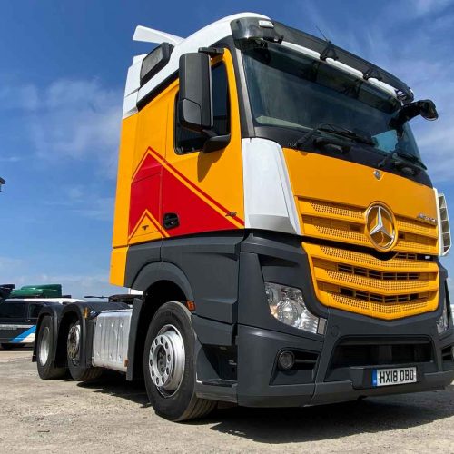 MERCEDES ACTROS 2548 *EURO 6* STREAMSPACE 6X2 TRACTOR UNIT 2018 - HX18 ...