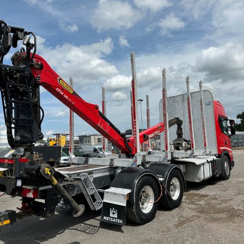 SCANIA G500 XT *EURO 6* NEW GENERATION 6X4 DRAWBAR LOG CARRIER 2018 ...