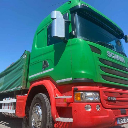 Scania Dropside Crane Drawbar WP16 TRZ