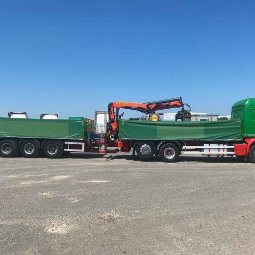 Scania Dropside Crane Drawbar WP16 TRZ