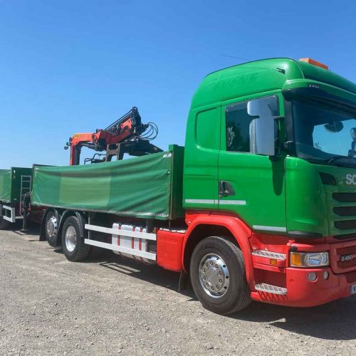 Scania Dropside Crane Drawbar WP16 TRZ