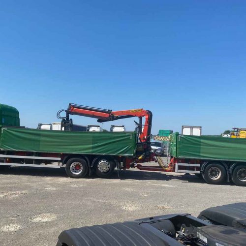 Scania Dropside Crane Drawbar WP16 TRZ