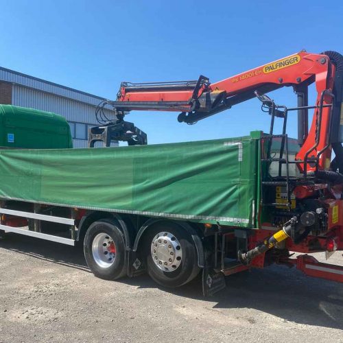 Scania Dropside Crane Drawbar WP16 TRZ