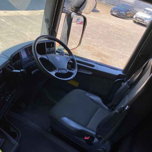 Scania Dropside Crane Drawbar WP16 TRZ Drivers Seat