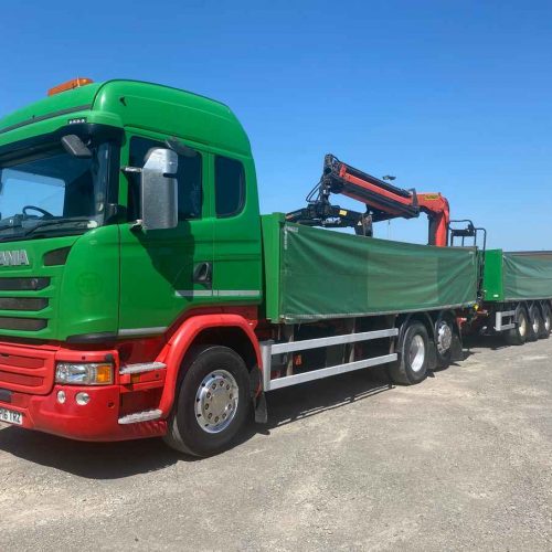 Scania Dropside Crane Drawbar WP16 TRZ