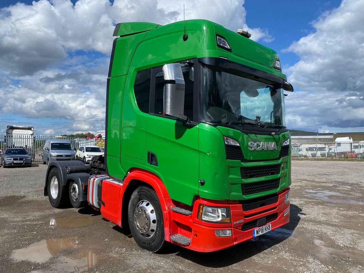 Scania R450 High Roof New Generation 6x2 Tractor Unit 2018 Green