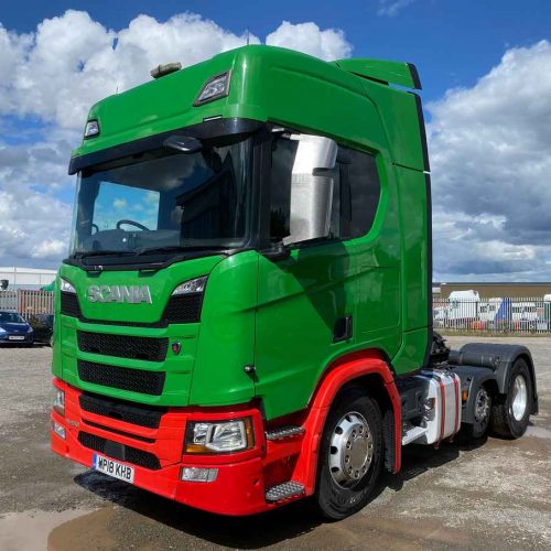 Scania R450 High Roof New Generation 6x2 Tractor Unit 2018 Green