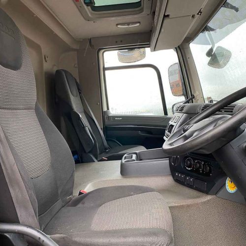 DAF CF 330 6x2 Vacuum Tanker 2015 Blue and White MTV Drivers-Side Interior