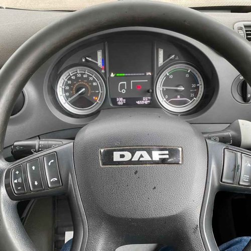 DAF CF 330 6x2 Vacuum Tanker 2015 Blue and White MTV Steering Wheel