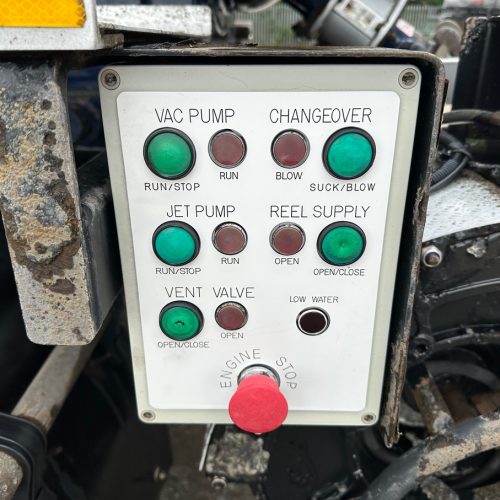 DAF 400 8x2 Vacuum Tanker 2016 Blue and White Vacuum Controls