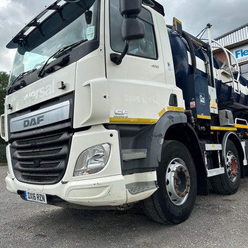 DAF 400 8x2 Vacuum Tanker 2016 Blue and White